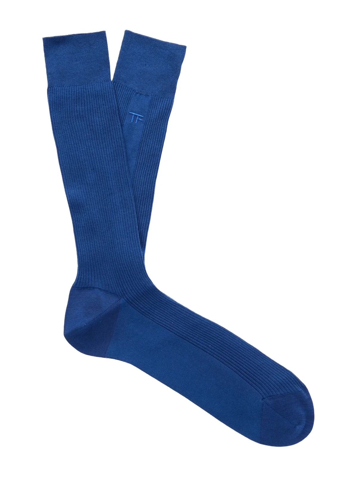 Tom Ford Logo-Embroidered Ribbed Cotton Socks - Men