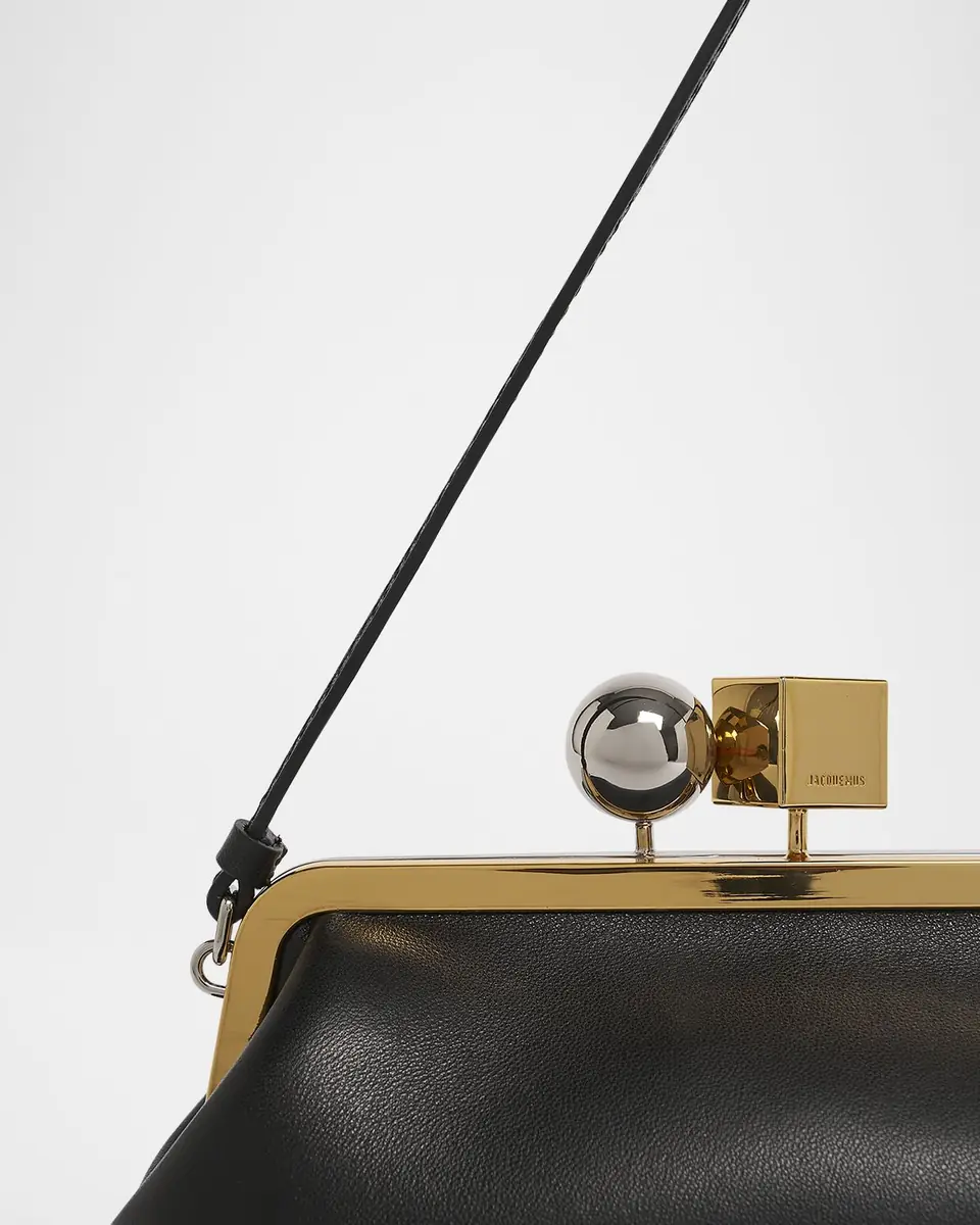 Jacquemus La Pochette Salon Leather Shoulder Bag | Thumbnail 5 Jacquemus La Pochette Salon Leather Shoulder Bag | Thumbnail 5
