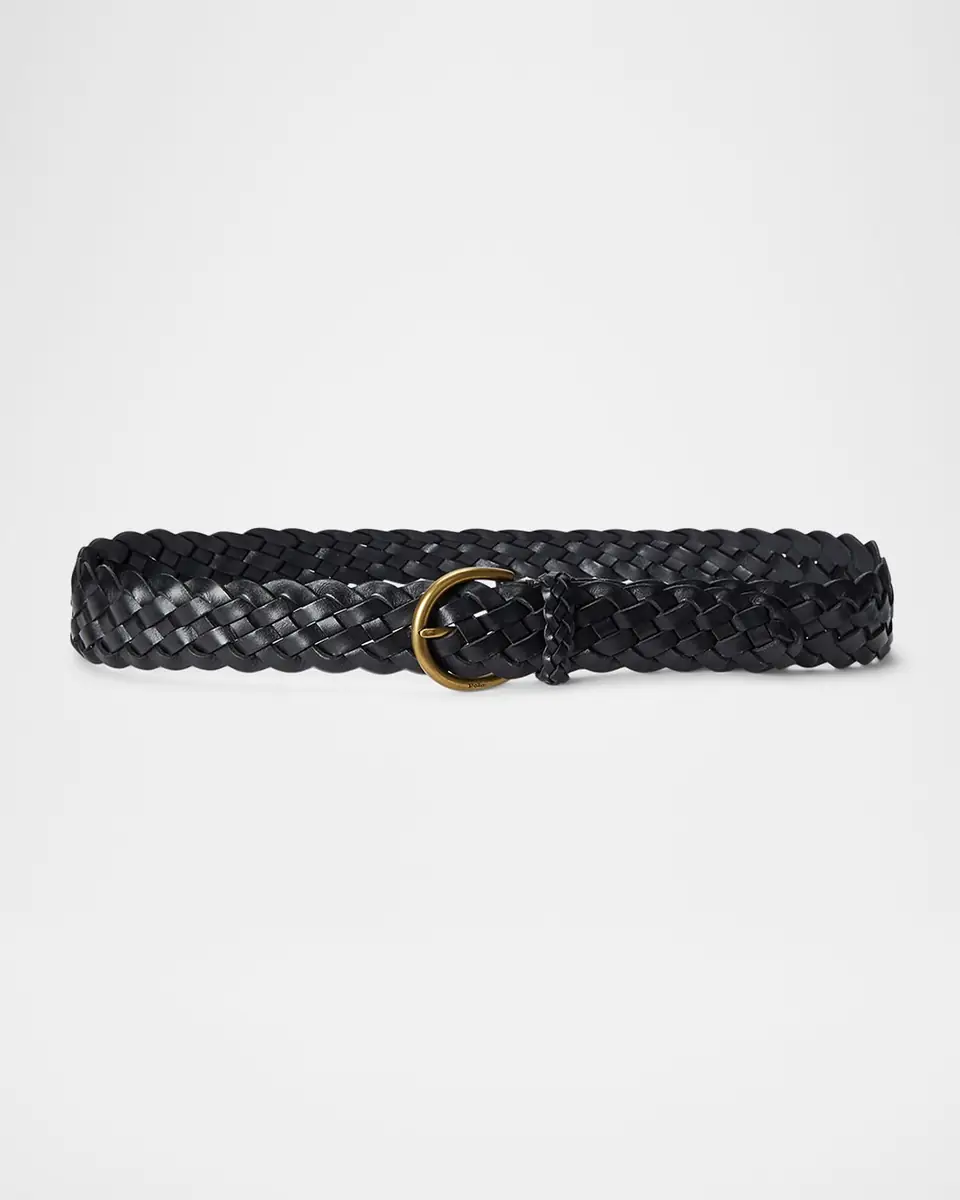 Polo Ralph Lauren Braided Leather Belt | Thumbnail 3 Polo Ralph Lauren Braided Leather Belt | Thumbnail 3
