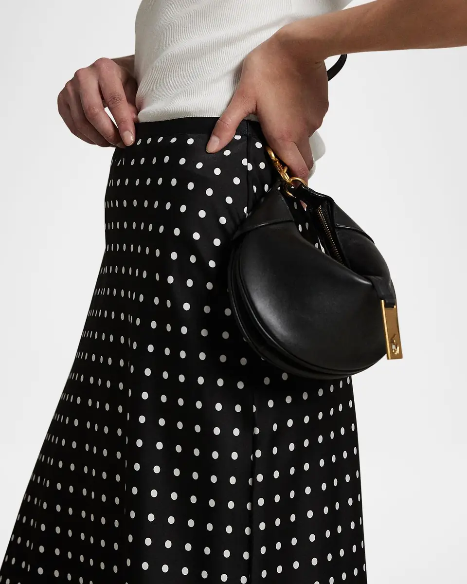 Polo Ralph Lauren Polka-Dot Satin Skirt | Thumbnail 4