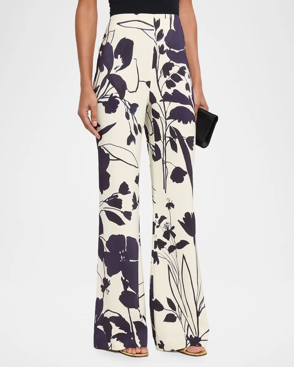 Cara Cara Pisa Printed Flare Pants | Thumbnail 3