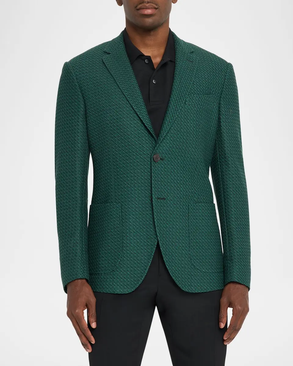 Etro Men's Camo Knit Jacket | Thumbnail 3