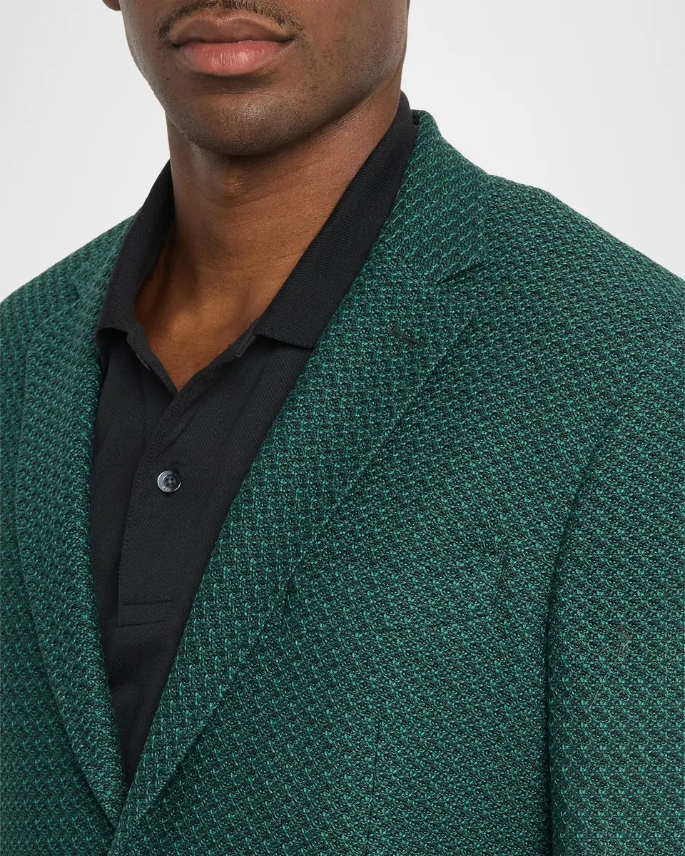Etro Men's Camo Knit Jacket | Thumbnail 4