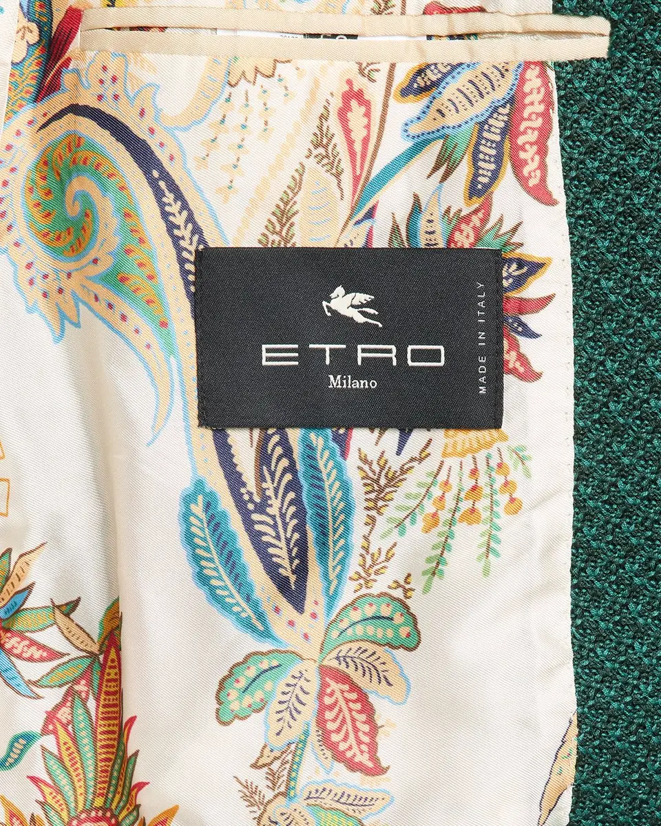 Etro Men's Camo Knit Jacket | Thumbnail 5