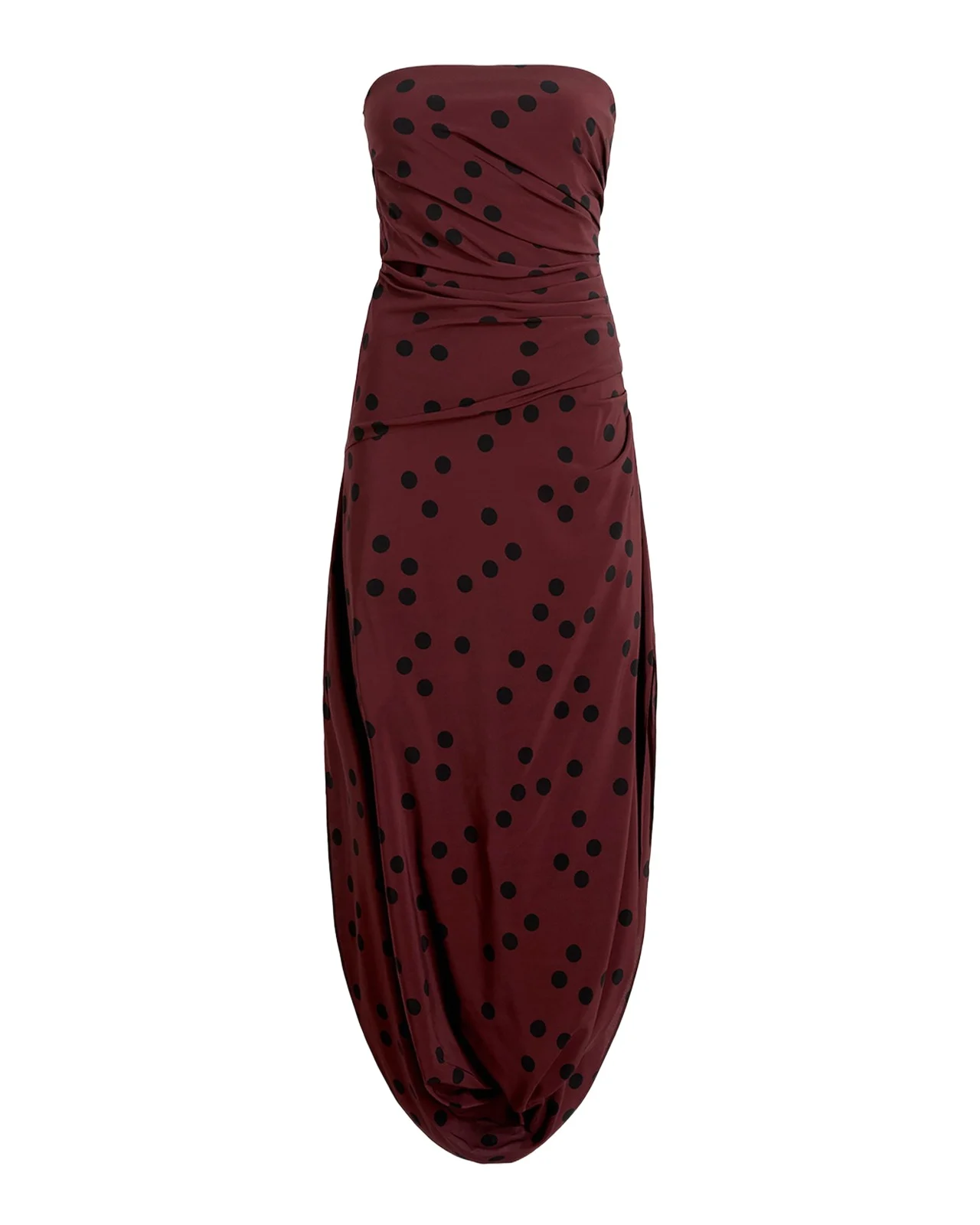 Nayara Printed Dot Stetch Viscose Dress
