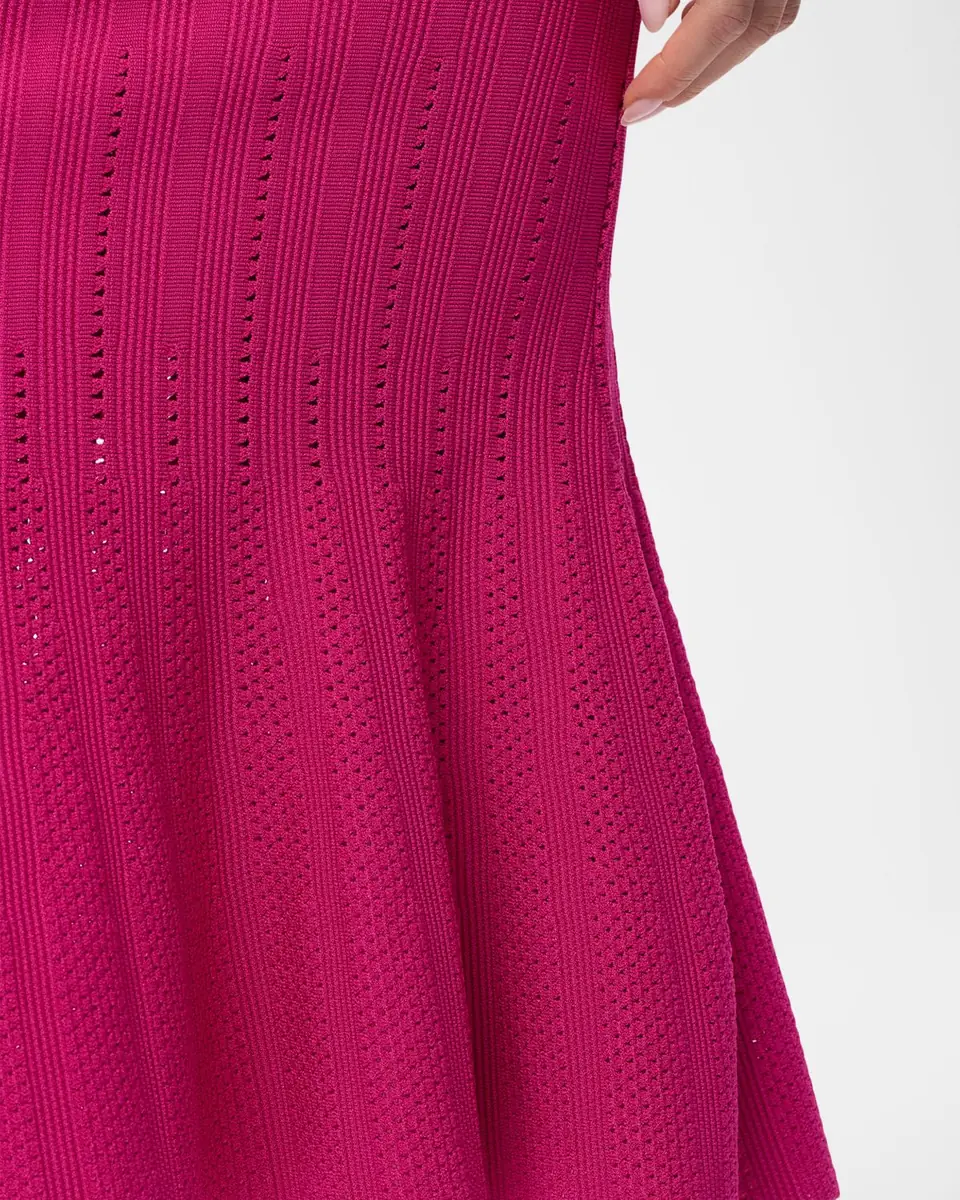 Hervé Léger The Alice Ribbed Midi Dress | Thumbnail 4 Hervé Léger The Alice Ribbed Midi Dress | Thumbnail 4