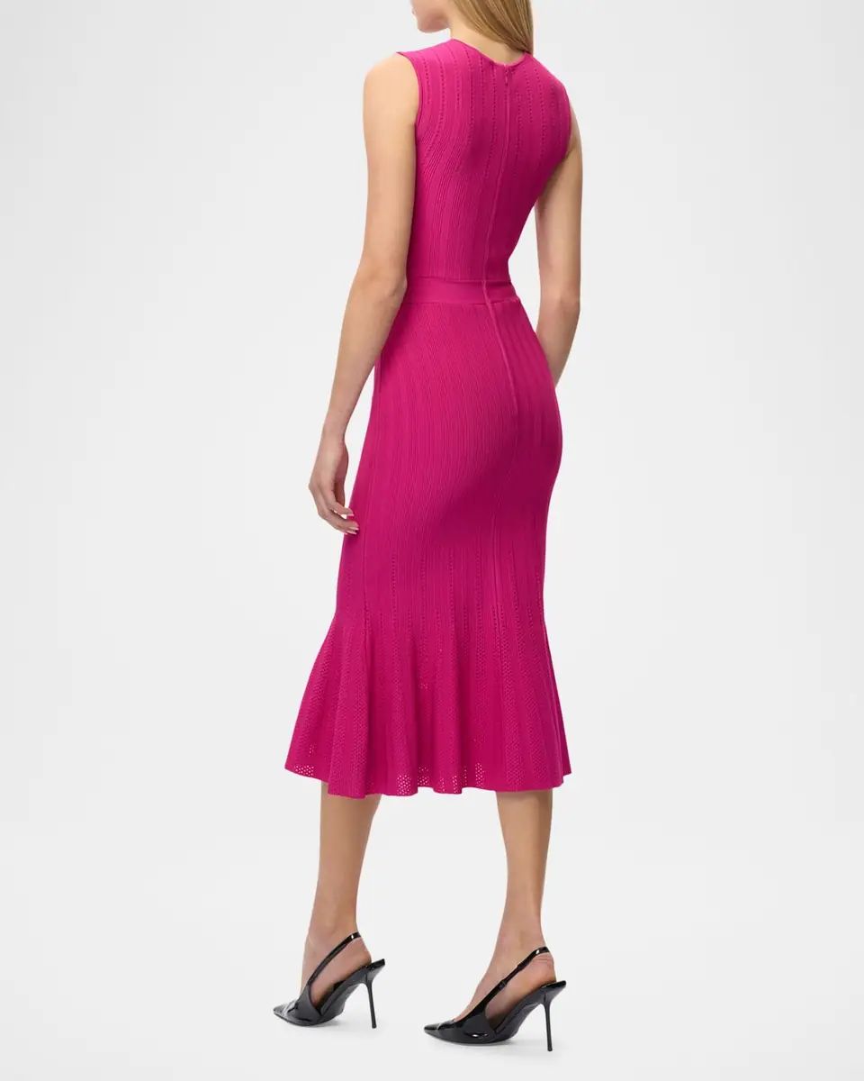 Hervé Léger The Alice Ribbed Midi Dress | Thumbnail 5 Hervé Léger The Alice Ribbed Midi Dress | Thumbnail 5