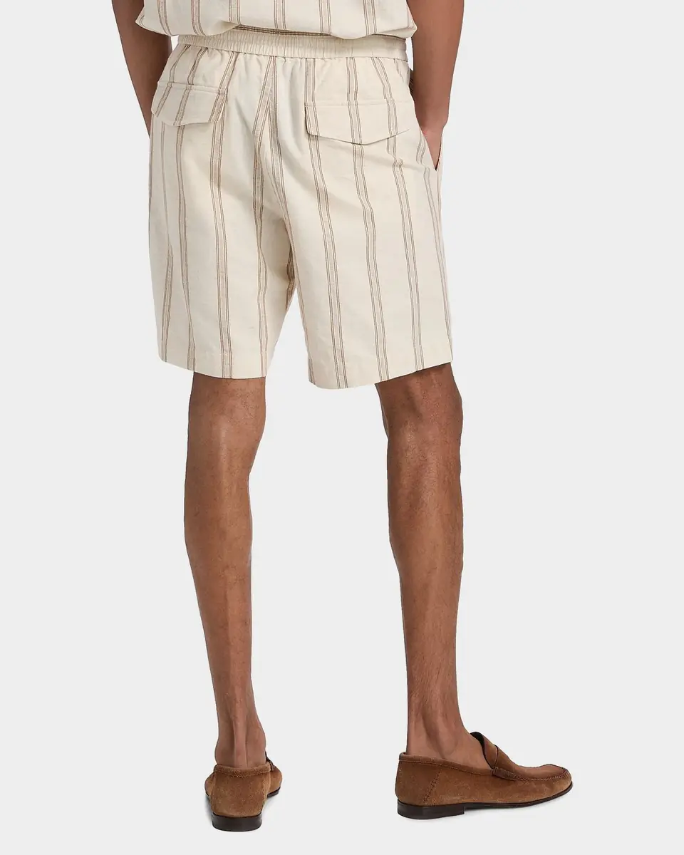 Vince Men's Cove Stripe Relaxed-Fit Shorts | Thumbnail 2 Vince Men's Cove Stripe Relaxed-Fit Shorts | Thumbnail 2