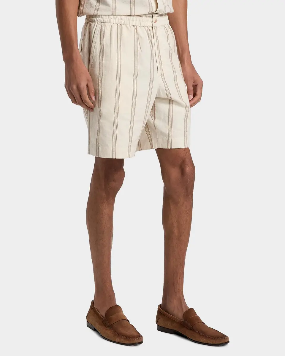 Vince Men's Cove Stripe Relaxed-Fit Shorts | Thumbnail 6 Vince Men's Cove Stripe Relaxed-Fit Shorts | Thumbnail 6