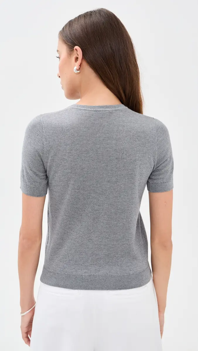 RENGGLI Silk Cashmere Blend Knit Tee | Thumbnail 3 RENGGLI Silk Cashmere Blend Knit Tee | Thumbnail 3
