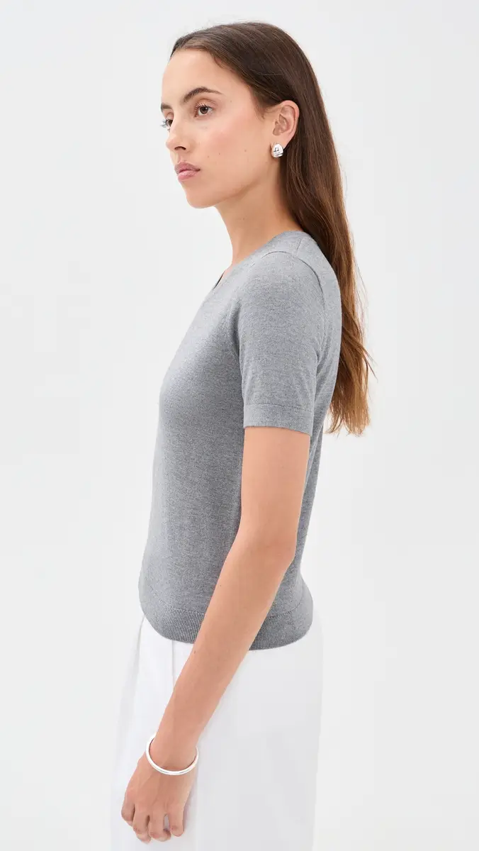RENGGLI Silk Cashmere Blend Knit Tee | Thumbnail 4 RENGGLI Silk Cashmere Blend Knit Tee | Thumbnail 4