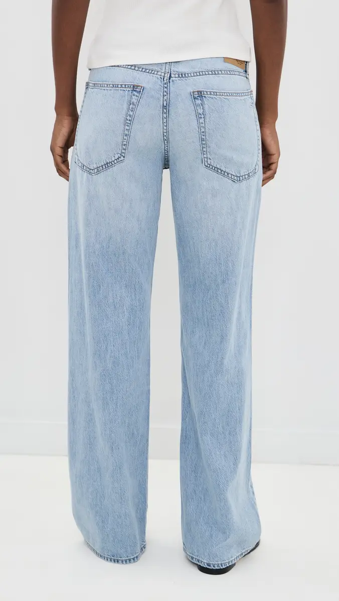 rag & bone Featherweight Saige Full Straight Jeans | Thumbnail 3 rag & bone Featherweight Saige Full Straight Jeans | Thumbnail 3