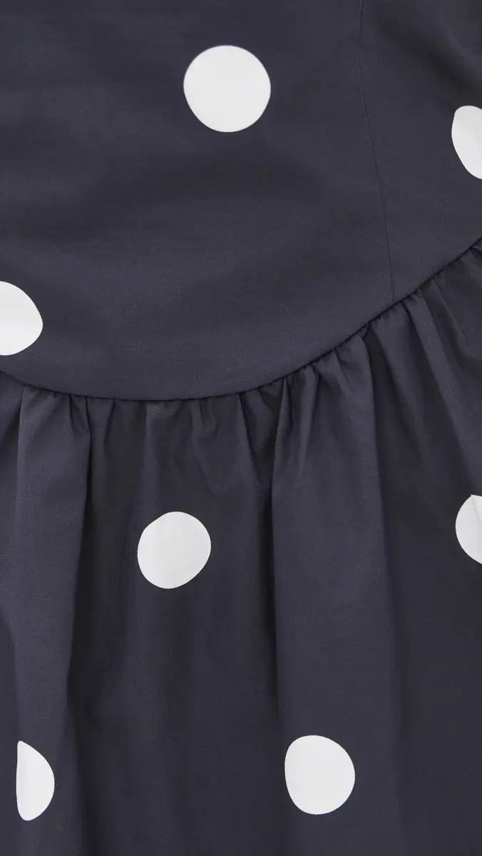 susana monaco Polka-Dot Poplin Mini Dress | Thumbnail 6