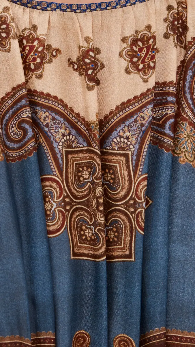 Zimmermann Mahon Waisted Silk Maxi Dress | Thumbnail 6