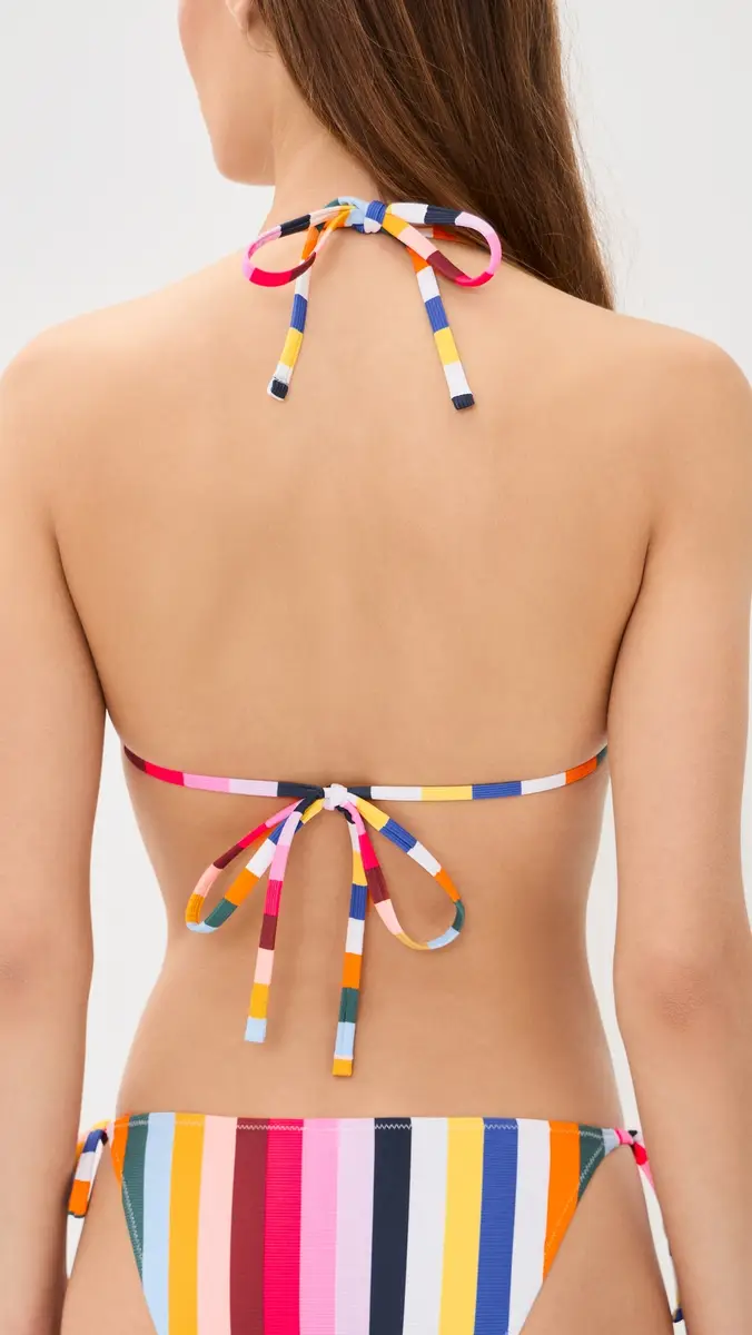 Lemlem Malia Triangle Bikini Top | Thumbnail 3