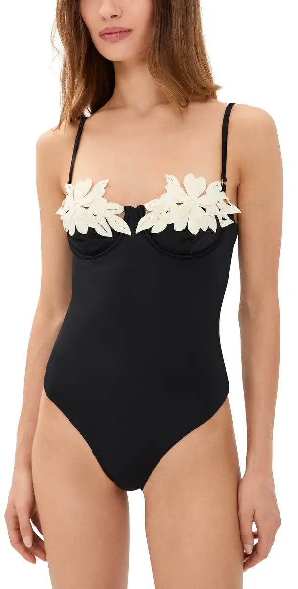 Bahia Maria Aura One Piece Black/Ivory S | Image 1 Bahia Maria Aura One Piece Black/Ivory S | Image 1