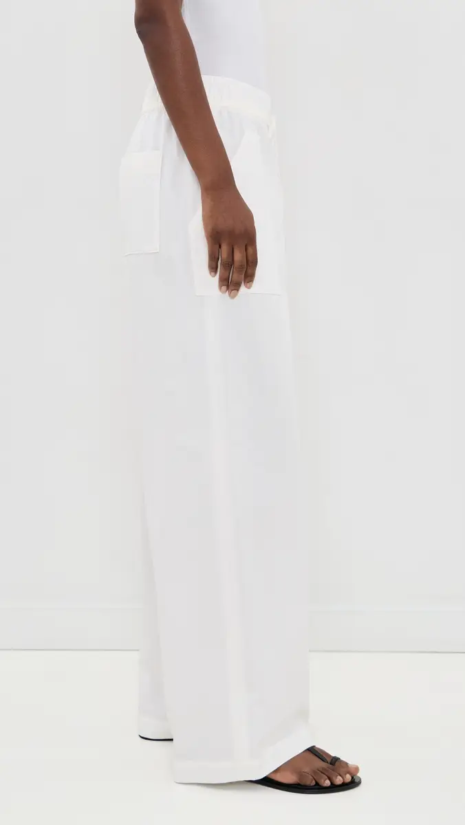 Vince Mid Rise Cotton Drawstring Pants | Thumbnail 4 Vince Mid Rise Cotton Drawstring Pants | Thumbnail 4