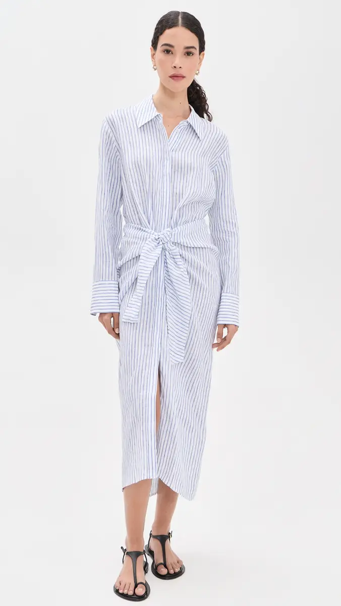 A.L.C. A. L.C. Mila Linen Dress | Thumbnail 2 A.L.C. A. L.C. Mila Linen Dress | Thumbnail 2