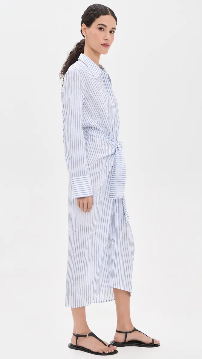 A.L.C. A. L.C. Mila Linen Dress | Thumbnail 4 A.L.C. A. L.C. Mila Linen Dress | Thumbnail 4