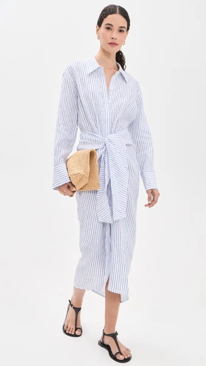 A.L.C. A. L.C. Mila Linen Dress | Thumbnail 5 A.L.C. A. L.C. Mila Linen Dress | Thumbnail 5