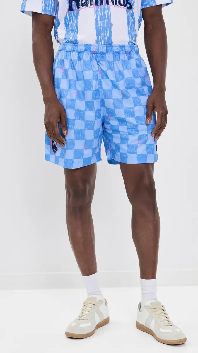 Nahmias Scribble Check Soccer Shorts 6 | Thumbnail 2 Nahmias Scribble Check Soccer Shorts 6 | Thumbnail 2