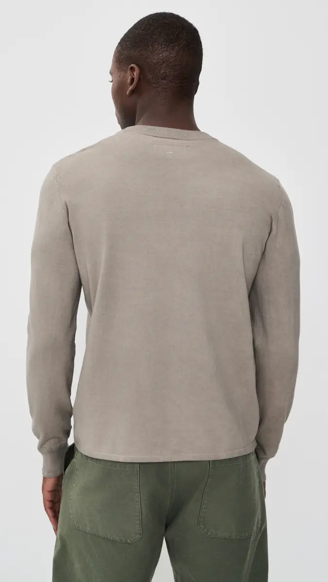 rag & bone Washed Supima Crew Sweater | Thumbnail 3 rag & bone Washed Supima Crew Sweater | Thumbnail 3