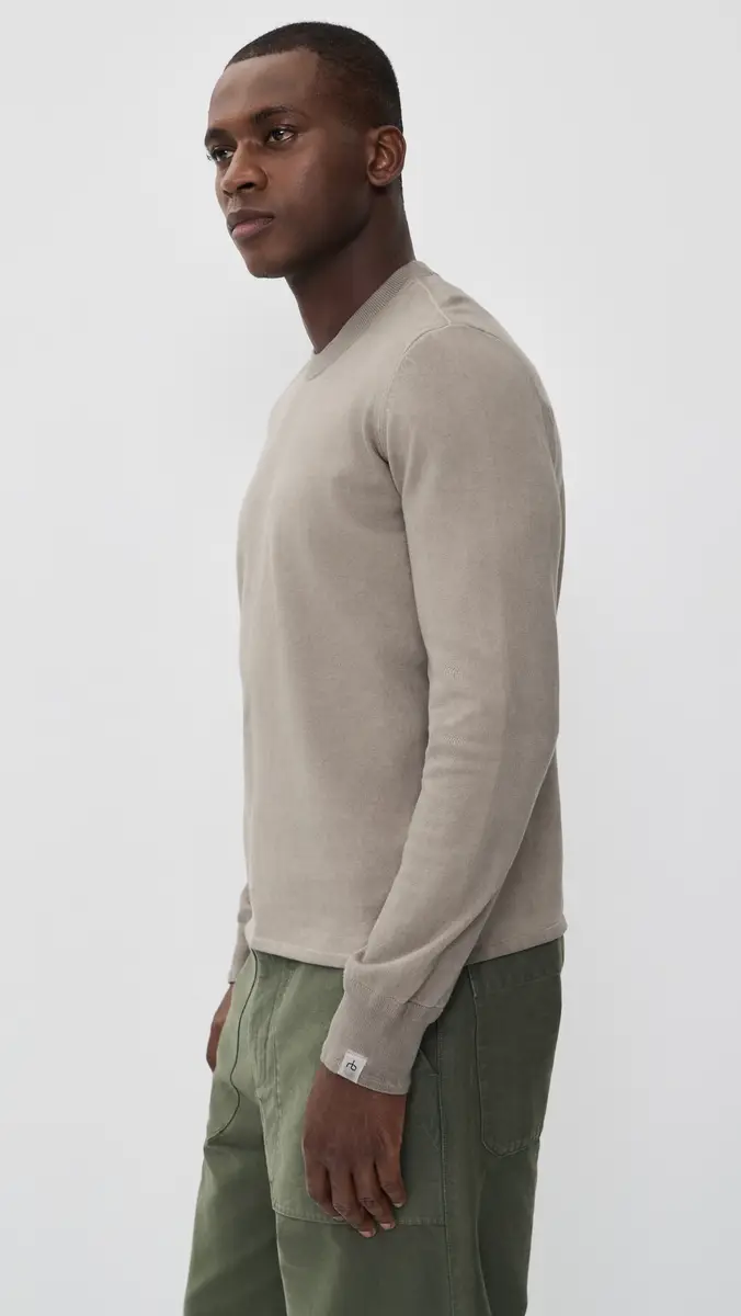 rag & bone Washed Supima Crew Sweater | Thumbnail 4 rag & bone Washed Supima Crew Sweater | Thumbnail 4
