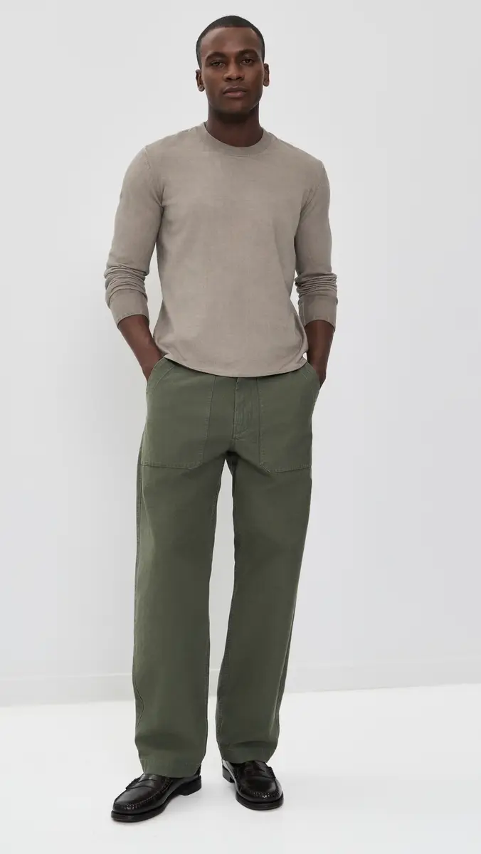 rag & bone Washed Supima Crew Sweater | Thumbnail 5 rag & bone Washed Supima Crew Sweater | Thumbnail 5