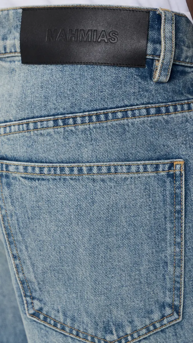 Nahmias Ocean Wash Baggy Jeans | Thumbnail 6 Nahmias Ocean Wash Baggy Jeans | Thumbnail 6
