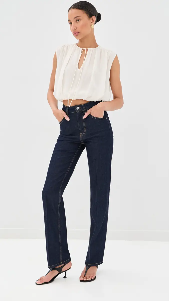 Victoria Beckham Julia Stretch Jeans | Thumbnail 5 Victoria Beckham Julia Stretch Jeans | Thumbnail 5