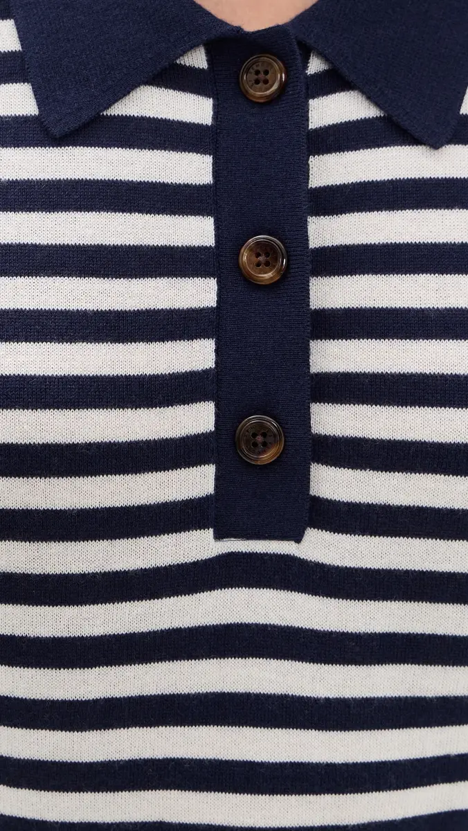 RENGGLI Stripe Knit Polo | Thumbnail 6 RENGGLI Stripe Knit Polo | Thumbnail 6