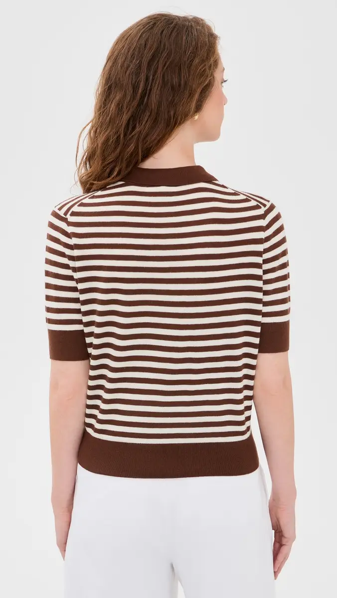 RENGGLI Stripe Knit Polo | Thumbnail 3 RENGGLI Stripe Knit Polo | Thumbnail 3