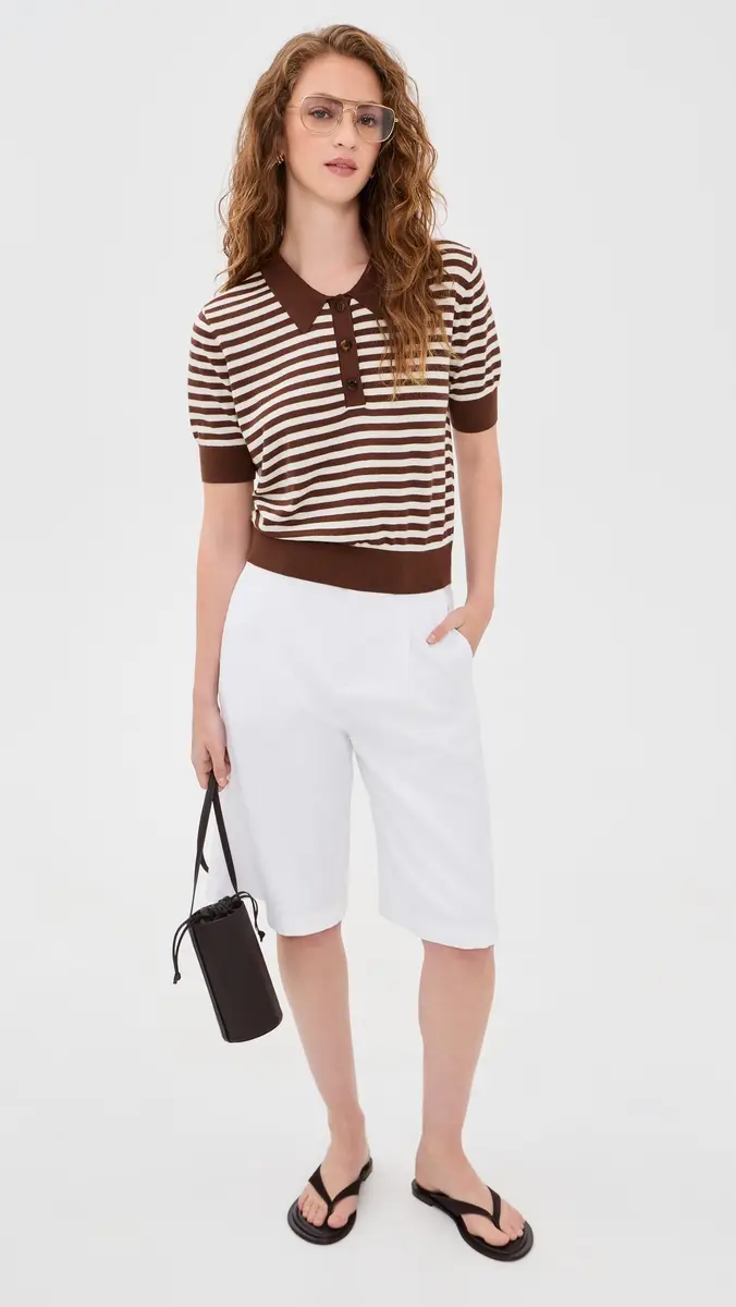 RENGGLI Stripe Knit Polo | Thumbnail 5 RENGGLI Stripe Knit Polo | Thumbnail 5