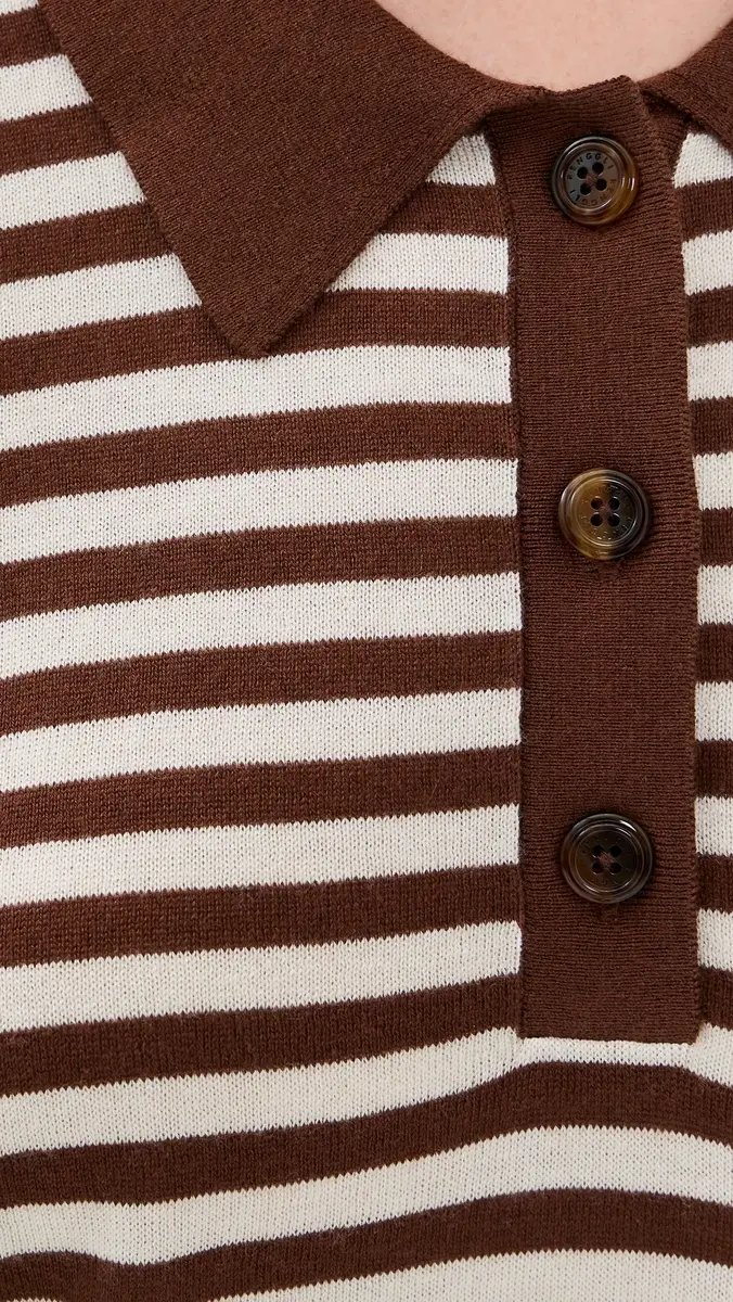 RENGGLI Stripe Knit Polo | Thumbnail 6 RENGGLI Stripe Knit Polo | Thumbnail 6