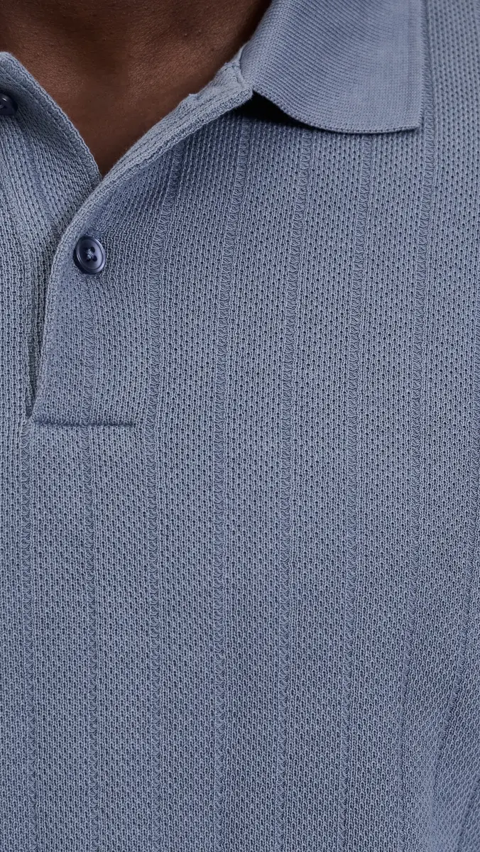 Vince Drop Needle Stripe Polo | Thumbnail 6