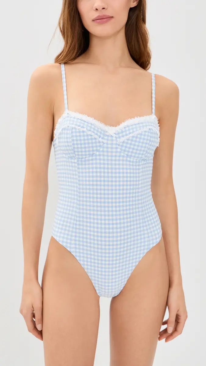 LoveShackFancy Olivienne One Piece | Thumbnail 2
