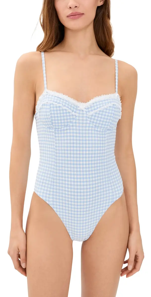 LoveShackFancy Olivienne One Piece EAIDE MORNING | Image 1 LoveShackFancy Olivienne One Piece EAIDE MORNING | Image 1