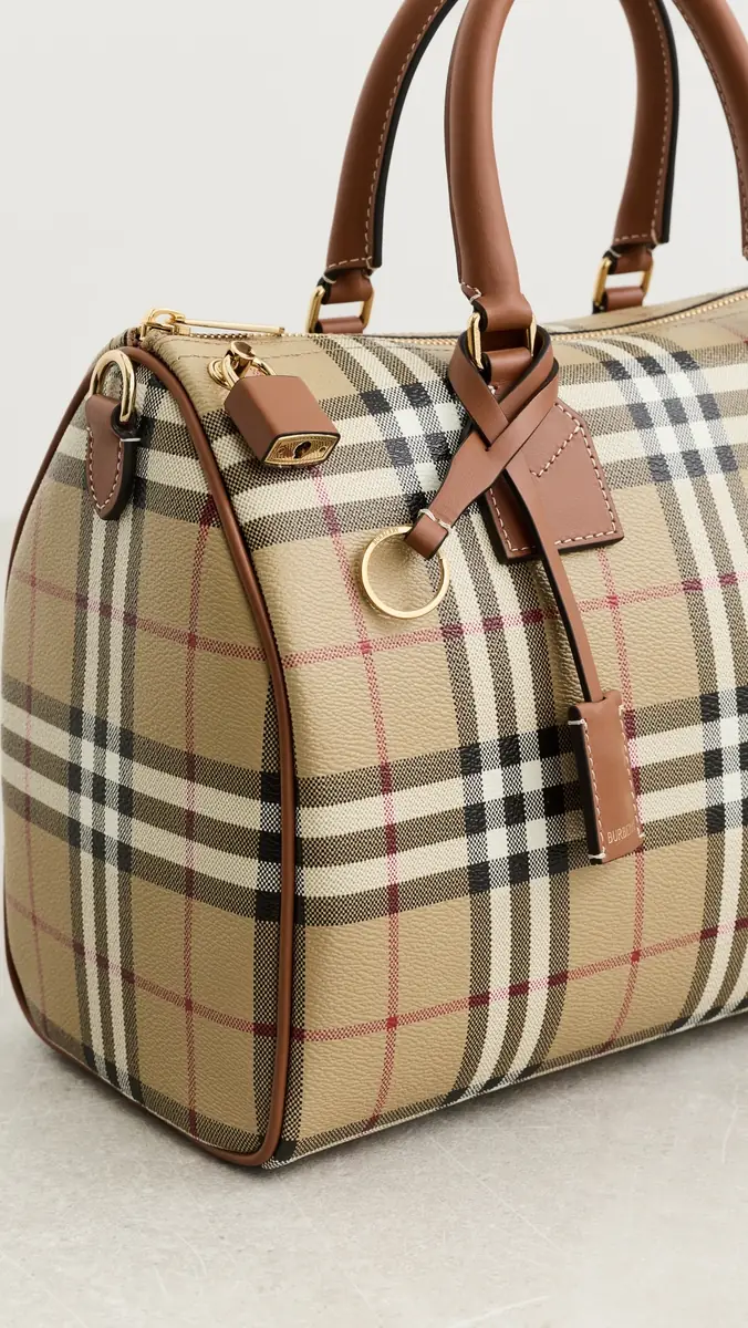 Burberry Medium Bowling Bag | Thumbnail 5 Burberry Medium Bowling Bag | Thumbnail 5