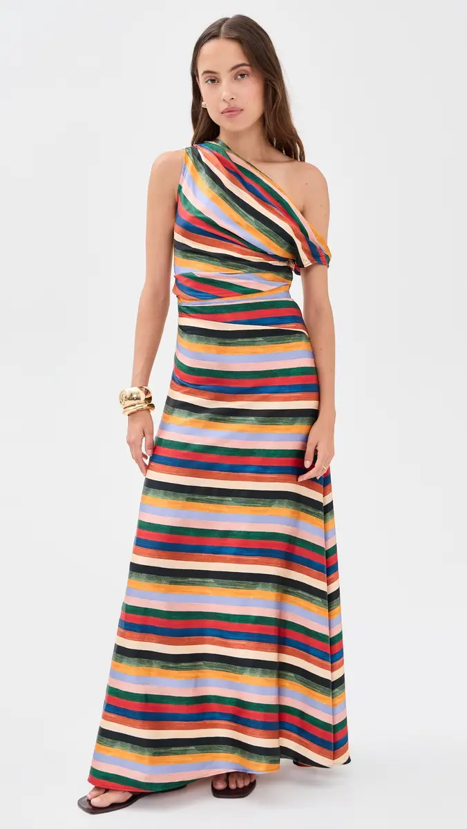 Staud Phare Silk Maxi Dress | Thumbnail 3 Staud Phare Silk Maxi Dress | Thumbnail 3