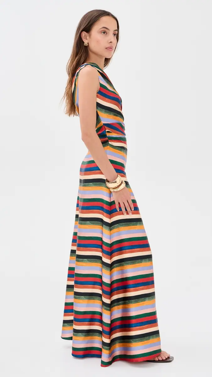 Staud Phare Silk Maxi Dress | Thumbnail 5 Staud Phare Silk Maxi Dress | Thumbnail 5