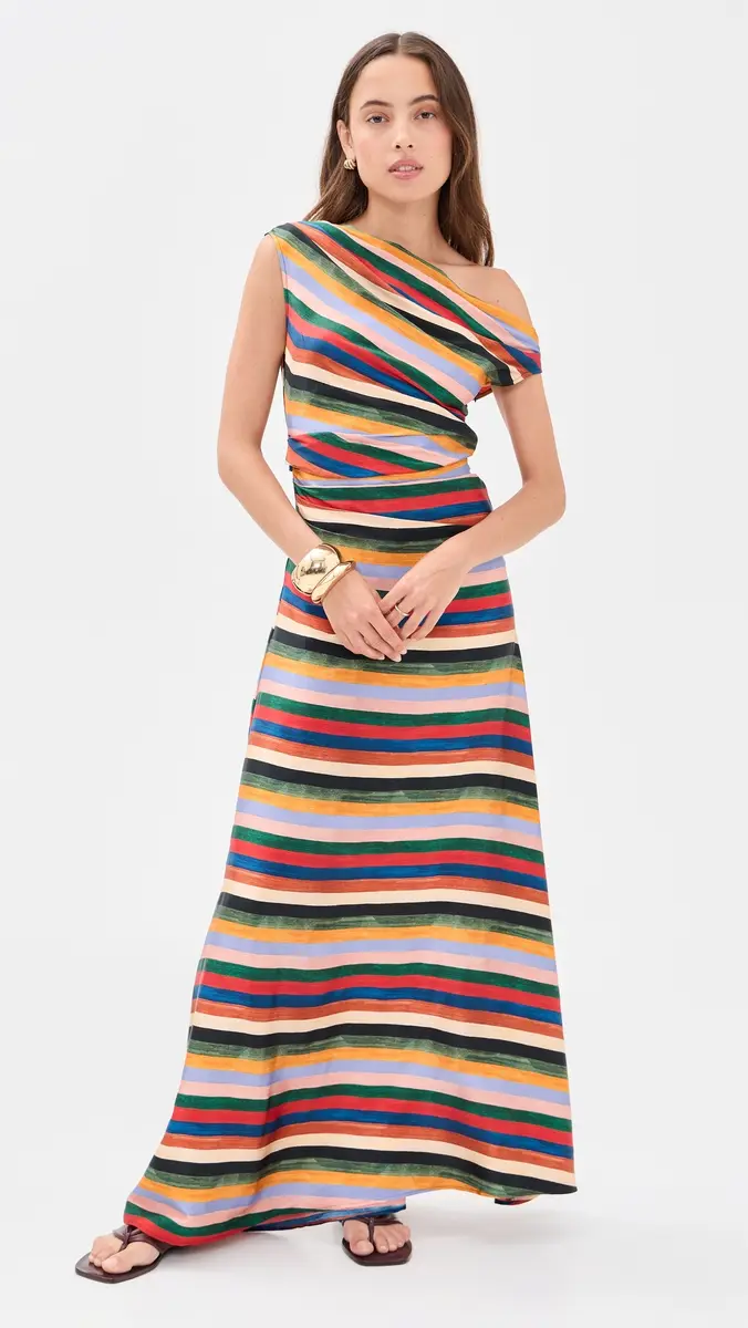 Staud Phare Silk Maxi Dress | Thumbnail 6 Staud Phare Silk Maxi Dress | Thumbnail 6