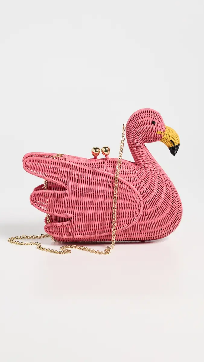 SERPUI Dante Flamingo Clutch | Thumbnail 2 SERPUI Dante Flamingo Clutch | Thumbnail 2