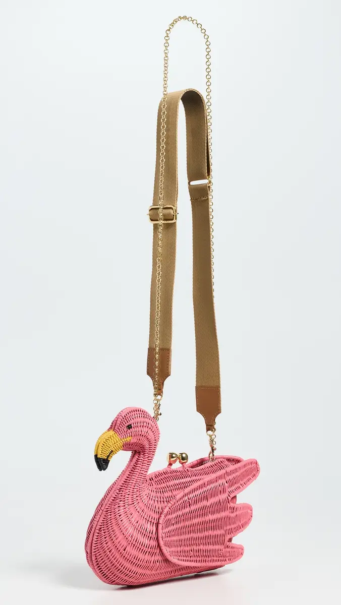 SERPUI Dante Flamingo Clutch | Thumbnail 4 SERPUI Dante Flamingo Clutch | Thumbnail 4