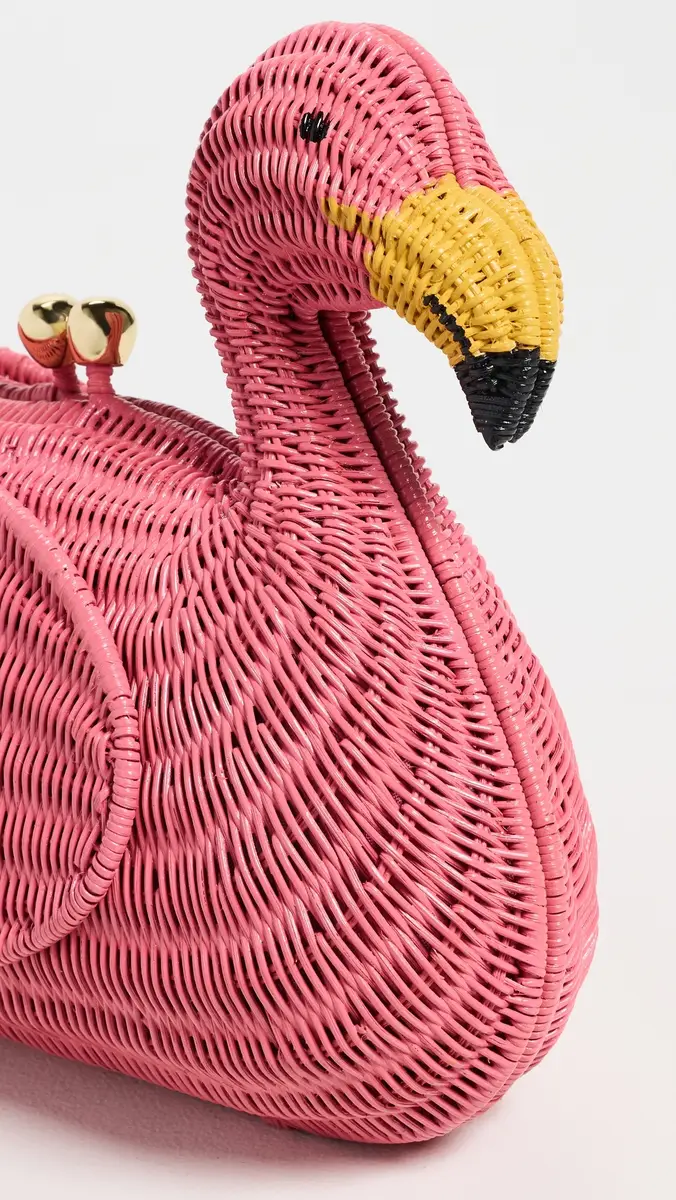 SERPUI Dante Flamingo Clutch | Thumbnail 5 SERPUI Dante Flamingo Clutch | Thumbnail 5
