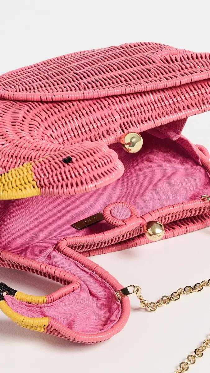 SERPUI Dante Flamingo Clutch | Thumbnail 6 SERPUI Dante Flamingo Clutch | Thumbnail 6