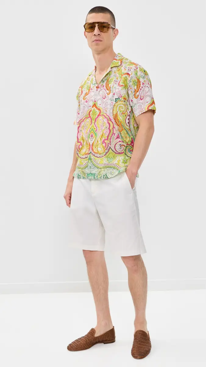 Orlebar Brown Maitan Linen Fairground Shirt | Thumbnail 5 Orlebar Brown Maitan Linen Fairground Shirt | Thumbnail 5