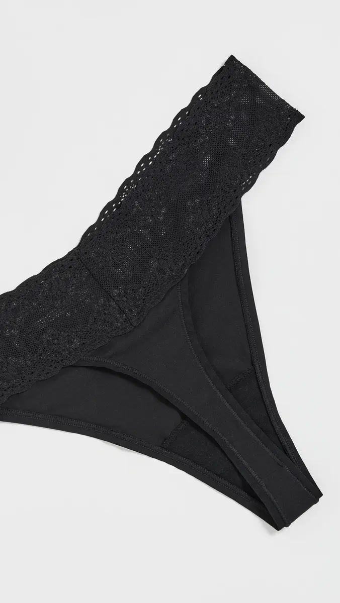 Natori Bliss Perfection One Size Classic Thong 3 Pack | Thumbnail 6 Natori Bliss Perfection One Size Classic Thong 3 Pack | Thumbnail 6