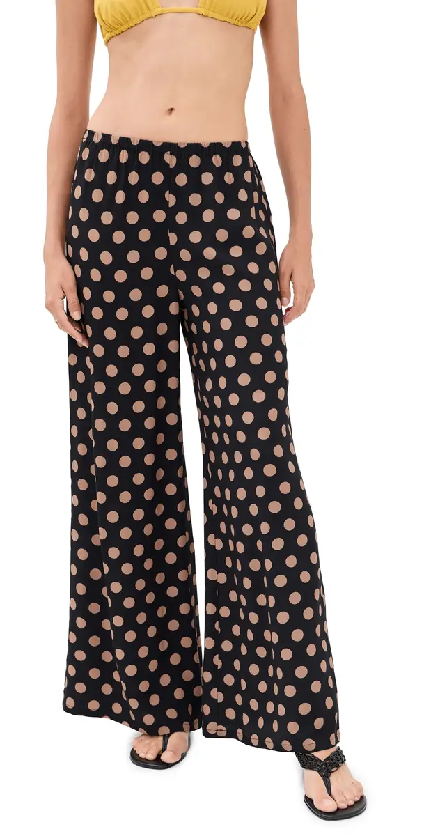 SIMONMILLER Nella Crepe Wide Leg Pants | Image 1 SIMONMILLER Nella Crepe Wide Leg Pants | Image 1