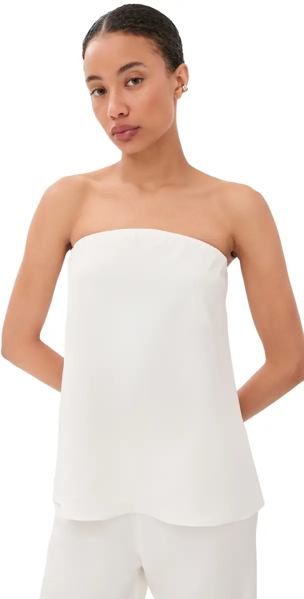 Sablyn Camden Strapless Silk Top | Image 1 Sablyn Camden Strapless Silk Top | Image 1