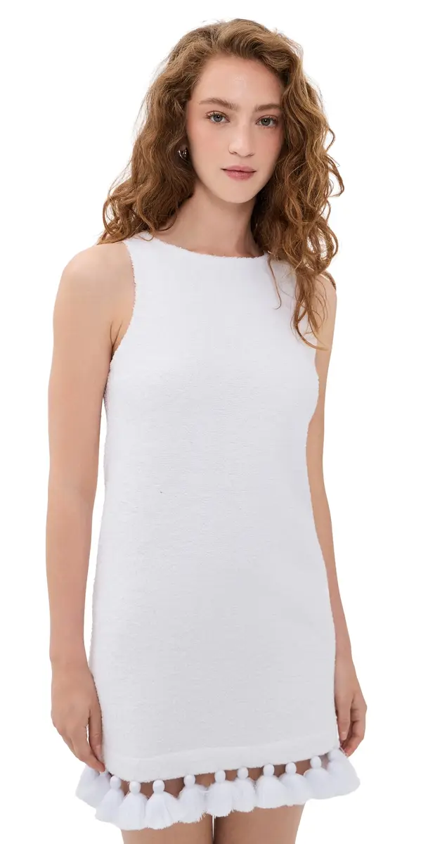 Cap D'Antibes anon Mini Dress White | Image 1 Cap D'Antibes anon Mini Dress White | Image 1